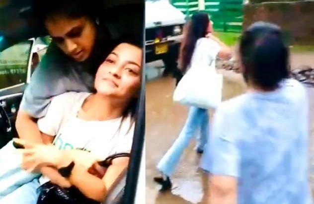 Odia actor, wife, co-actor fight on Bhubaneswar street, video goes viral. Odia actor, wife, co-actor fight on Bhubaneswar street, video goes viral.