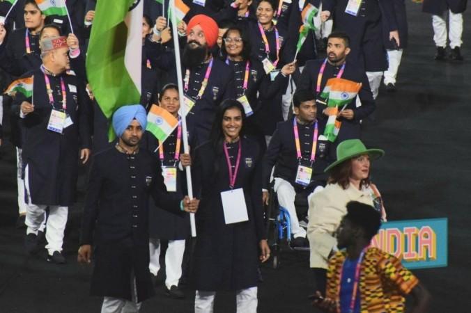 Indian Contingent at Birmingham Commonwealth Games CWG