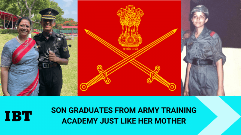 Euphoric moment for retd major as son graduates from Army Training Academy; netizens inspired Euphoric moment for retd major as son graduates from Army Training Academy; netizens inspired