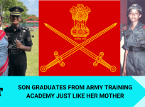 Euphoric moment for retd major as son graduates from Army Training Academy; netizens inspired