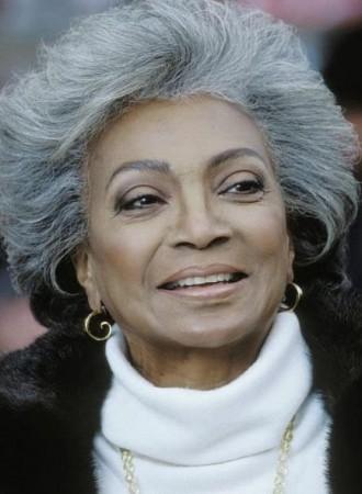 Actress Nichelle Nichols.