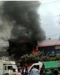 NATIONALCRIME/DISASTER/ACCIDENT04:56 PM Fire breaks out in Jabalpur hospital; 10 killed Fire breaks out in Jabalpur hospital