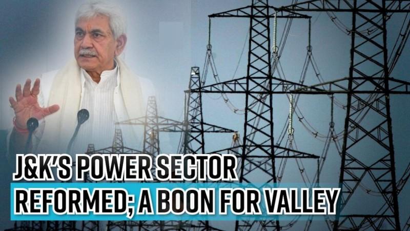 J&K's power sector reformed; a boon for Valley J&K's power sector reformed; a boon for Valley