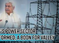 J&K's power sector reformed; a boon for Valley