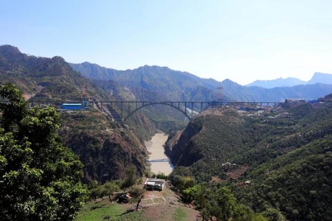 J&K: World's highest Chenab River bridge J&K: World's highest Chenab River bridge