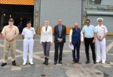 In a first, US Navy ship arrives in India to undergo repairs In a first, US Navy ship arrives in India to undergo repairs