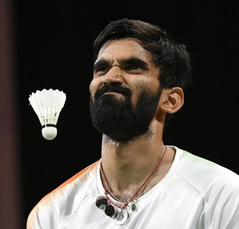 Birmingham:India's Kidambi Srikanth reacts during the Badminton Men's singles pre quarter final match, during the Commonwealth Games 2022 in Birmingham, England on Thursday, August 04, 2022. Kidambi Srikanth