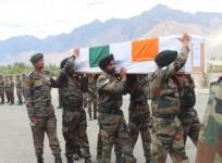 Body of Lance Naik Chandrashekhar