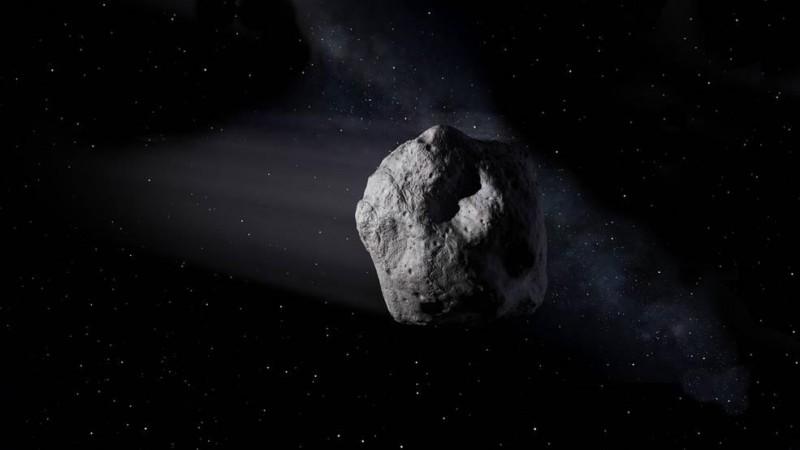 Asteroid general artist's concept of a near-Earth object. Asteroid general artist's concept of a near-Earth object.