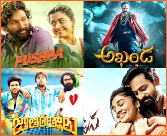 Pushpa -The Rise- with 12 nominations leads pack in Telugu. Pushpa -The Rise- with 12 nominations leads pack in Telugu.