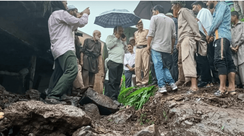 Udhampur house collapsed