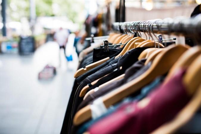 Representational image Clothes in a store