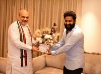 Amit Shah meets Jr NTR