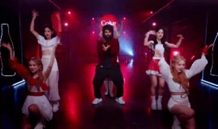 Allu Arjun goes global: After NYC parade, seen with K-Pop band Tri.be on TVC
