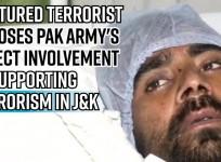 Captured terrorist exposes Pak Army's direct involvement in supporting terrorism in J&K