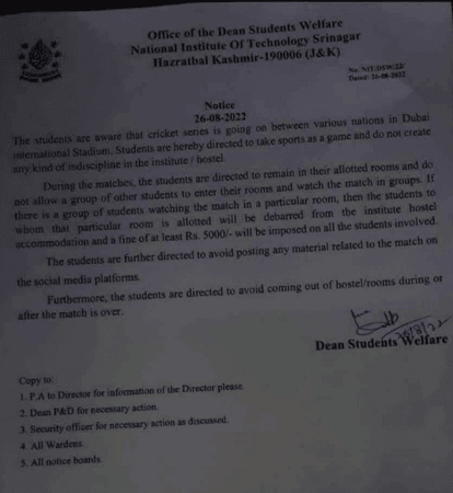 Notice