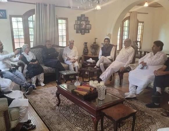 Meeting of Congress leaders