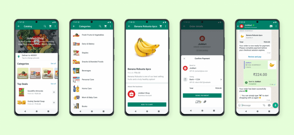 JioMart now on WhatsApp