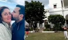 Kareena Kapoor, Saif Ali Khan play badminton