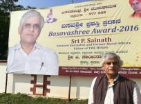 Journalist P. Sainath returns award given by rape accused seer