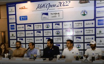 Golf tournament at Jammu