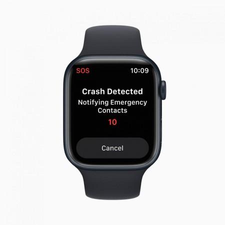 Apple Watch Crash Detection