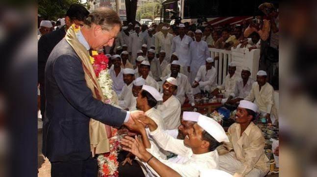 interacting in Mumbai (2003) with the famed Dabbawalas, who have expressed deep grief over the passing of Queen Elizabeth -II Iinteracting in Mumbai (2003) with the famed Dabbawalas,