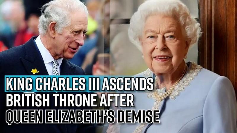 King Charles III ascends British throne after Queen Elizabeth's demise