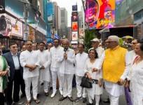 Prem Bhandari, FIA chairman Ankur kumar president Kenny Desai jaipur foot USA secretary rajeev Bhambhri sijal Parikh and others