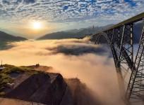 World's highest railway bridge