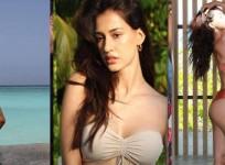 Disha Patani beach looks