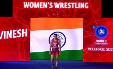 Vinesh Phogat wins bronze medal at 2022 World Wrestling Championships