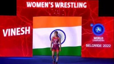 Vinesh Phogat wins bronze medal at 2022 World Wrestling Championships Vinesh Phogat wins bronze medal at 2022 World Wrestling Championships