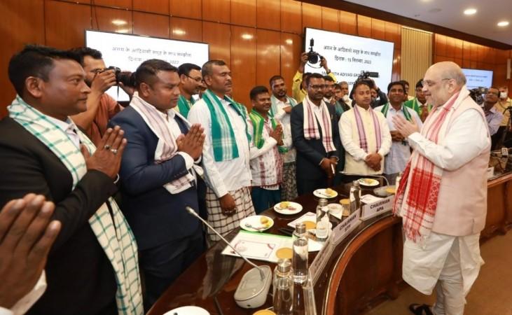 Peace accord inked with five militant groups from Assam, Rs 1K cr package announced Peace accord inked with five militant groups from Assam, Rs 1K cr package announced