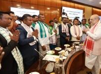 Peace accord inked with five militant groups from Assam, Rs 1K cr package announced