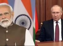 Prime Minister Narendra Modi spoke on phone on Wednesday with Russian President Vladimir Putin