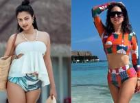 Amala Paul's Panty Look Vs Sunny Leone's Sexy Bikini Avatar