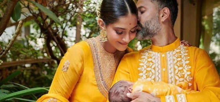 Sonam Kapoor, Anand Ahuja, Vayu Kapoor Ahuja Sonam Kapoor, Anand Ahuja, Vayu Kapoor Ahuja