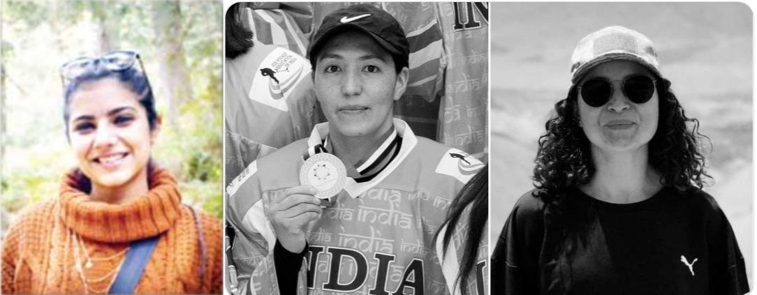 Three students of Jammu University who lost their lives in a tragic road accident on Jammu-Srinagar national highway. Students of Jammu University