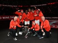 Tiafoe stuns Tsitsipas to capture Laver Cup title for Team World.