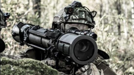 The Carl-Gustaf M4 weapon The Carl-Gustaf M4 weapon. (SAAB)