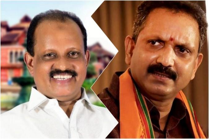 Ahamed Devarkovil (Left), K Surendran (Right) PFI