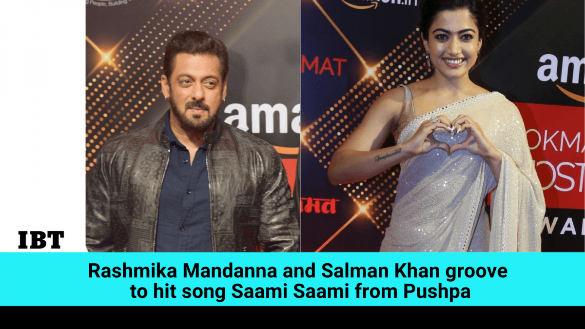 Salman Khan With Family Bf Xxx - Video of Salman Khan and Rashmika Mandanna dancing to Pushpa's hit song  Saami goes viral - IBTimes India