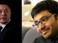 Elon Musk and Parag Agrawal