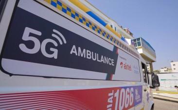 Airtel showcases 5G ambulance