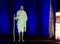 Mahatma Gandhi comes to UN