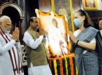 PM Modi, Sonia Gandhi came face-to-face in Parliament