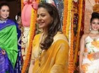 Durga Puja 2022: Sumona, Rani, Kajol, Tanishaa