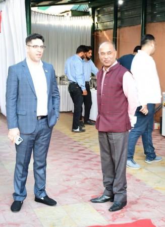 HK Lohia IPS at a private function hosted by Danish Manzoor at his Srinagar residence Remembering HK Lohia IPS