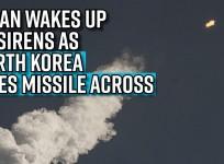 Japan wakes up to sirens as North Korea fires missile across